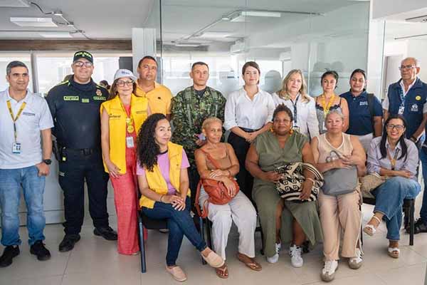 La Alta Consejería para la Paz, junto con entidades del Ministerio Público y organismos del Estado, realizó seguimiento a las condiciones de seguridad para las víctimas del conflicto armado en Santa Marta. Foto Alcaldía 