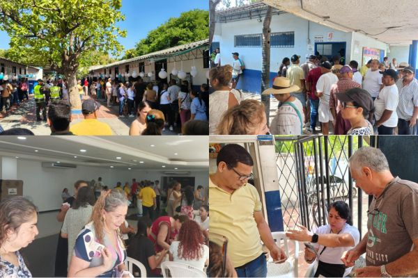 Con una alta participación ciudadana, presencia institucional y un ambiente de tranquilidad, Santa Marta vivió una jornada electoral que culminó con la definición de una segunda vuelta presidencial entre Iván Cepeda y Abelardo De La Espriella. Fotos derechos reservados EL INFORMADOR 