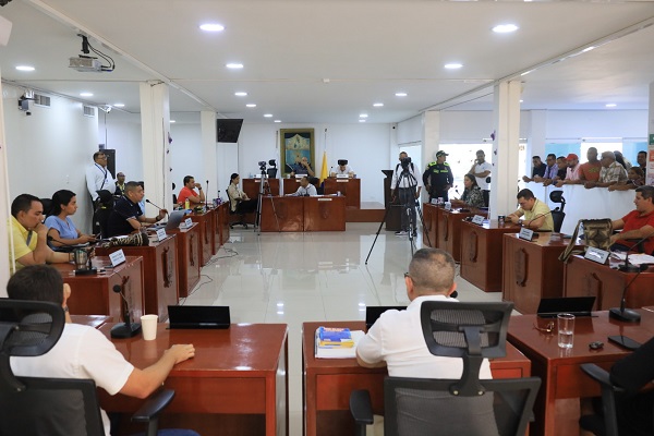 Recinto del Concejo Distrital de Santa Marta, en medio de una sesión. Foto derechos reservados EL INFORMADOR 
