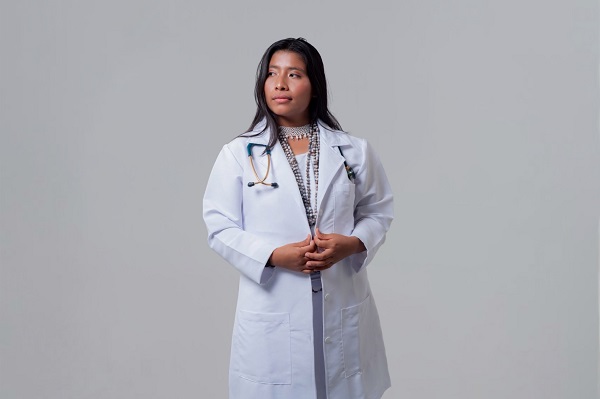 Belkis Gil Nuvita, estudiante indígena de Unimagdalena del programa de Medicina. Foto Unimagdalena 