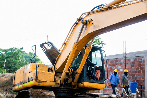 Trabajos de instalación del nuevo alcantarillado en el municipio de Ariguaní, Magdalena. Foto Alcaldía de Ariguaní