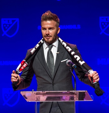 En 2020, David Beckham verra son rêve se réaliser que son équipe, l'Inter Miami, fait ses débuts dans la Ligue professionnelle de football américain, MLS.