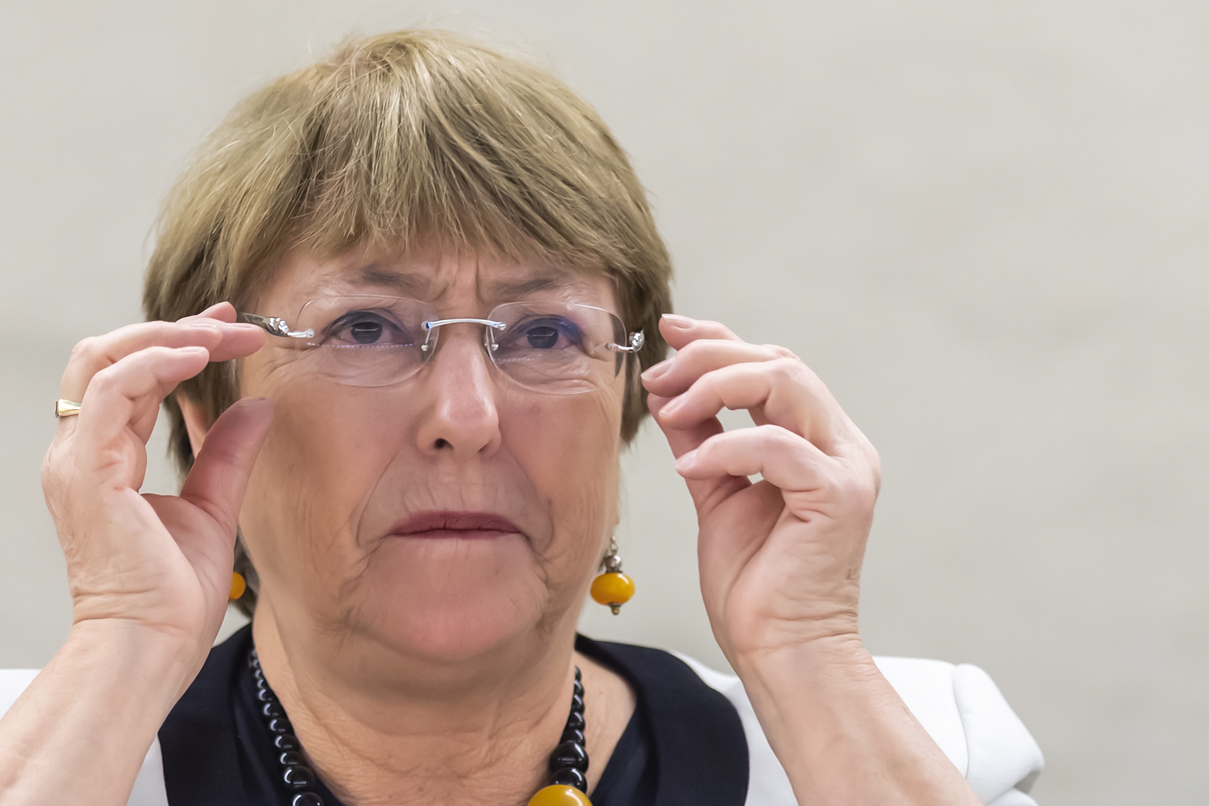 Michelle Bachelet, alta comisiada de la ONU para los Derechos Humanos.