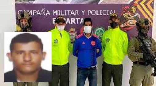 Richar Arley Díaz, alias ‘Cóndor’, el máximo cabecilla de ‘Los Pelusos’, fue capturado por las autoridades.