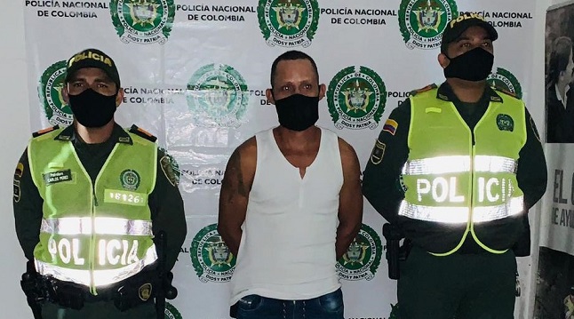 Aníbal Ortiz Cervantes, señalado de haber matado a una pareja de ancianos en hechos ocurridos en la capital de la República.