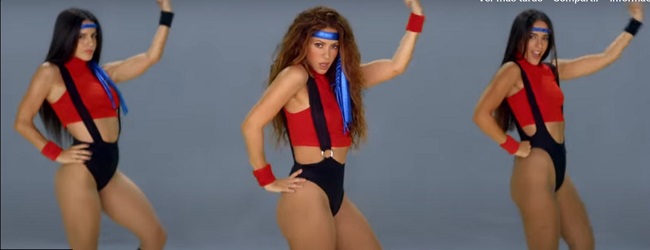 Shakira estrena video con Black Eyed Peas luciendo un sexy atuendo.