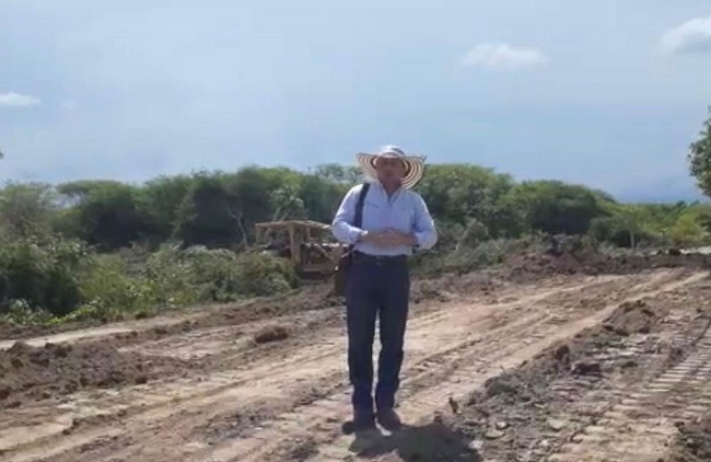 Alcalde de Remolino Carlos Vargas Fontalvo.