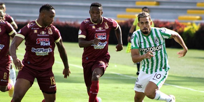Tolima mantuvo la paternidad ante Nacional al dejarlo eliminado en la Copa BetPlay.