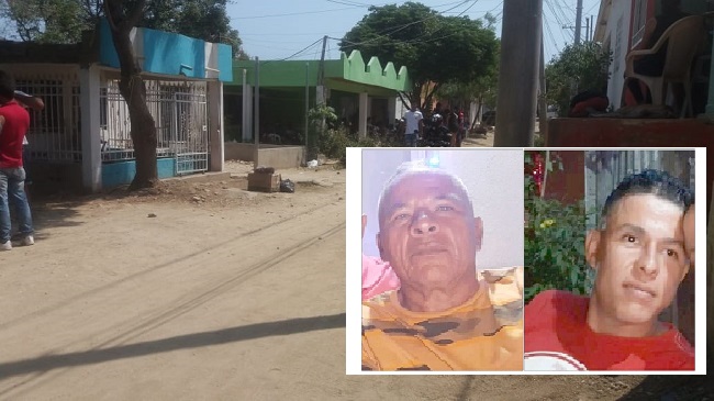 Robin Polo López y su hijo Anderson Polo Molina, fueron asesinados.