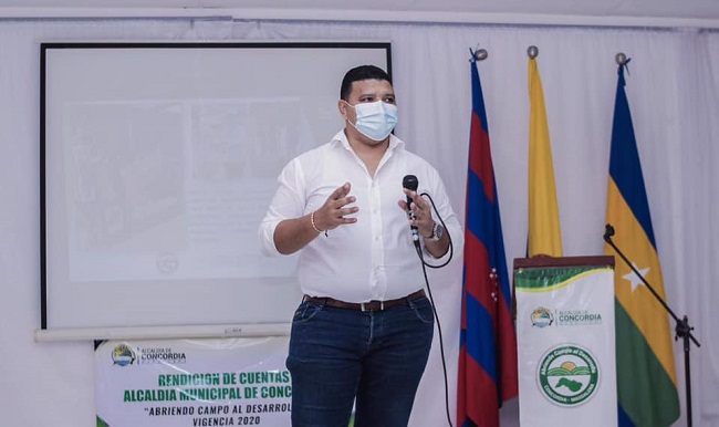 El alcalde del municipio de Concordia, Eliseo Barraza Barrios, socializó en días pasados el inicio de obras en el corregimiento de Bálsamo.