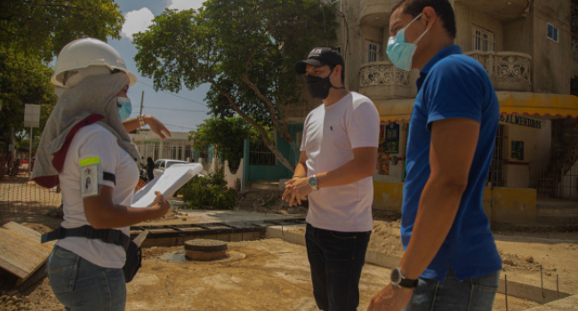 Habitantes de los barrios Los Almendros y Betania tendrán un óptimo servicio de agua potable.
