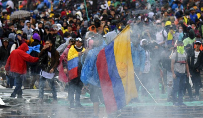 La represión y violación de Los Derechos Humanos han sido constantes durante estas jornadas de marchas en el país.