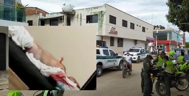 Dentro de una de las habitaciones del motel Don Guillo fue asesinada a una mujer.