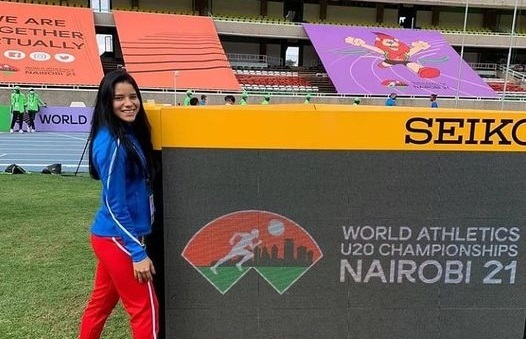 Estrella Lobo se despidió del Mundial de Atletismo al culminar en la posición número 11 en el salto triple con una marca de 12.60 metros.