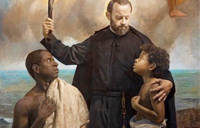 Imagen de San Pedro Claver (1580-1654). 