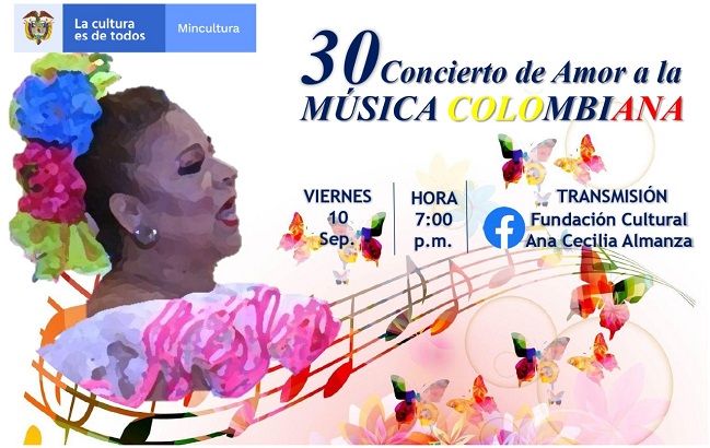 Afiche del concierto.