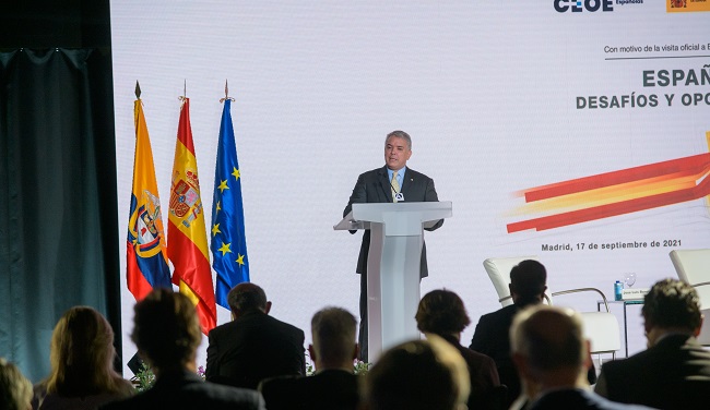 El Presidente Iván Duque señaló que, no puede ser que los países emergentes sean los que asuman estos desafíos y, pagarlos sin que haya un esfuerzo adicional por las economías que más han contaminado.