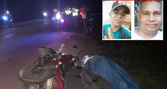 El cuerpo sin vida de Freddy Rafael Rodríguez Vargas quedó sobre la vía entre Aracataca y Fundación.