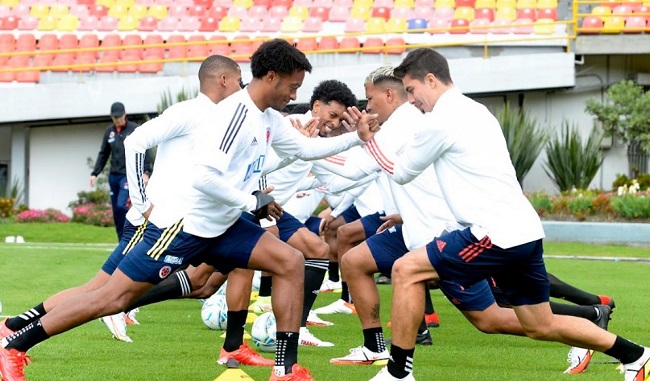 El seleccionado colombiano ya se encuentra en tierras uruguayas con el objetivo de lograr un buen resultado este jueves.