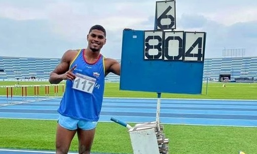 Arnovis Dalmero Arvilla, logró la medalla de oro en el Sudamericano de Atletismo U23.