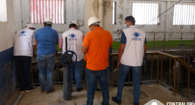 La Contraloría Distrital de Santa Marta pudo verificar que las instalaciones de la estación de Bombeo de Aguas Residuales Ebar Norte no cumplen con la funcionabilidad operativa real.