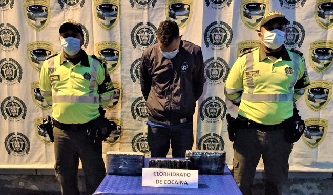 Omar Bonilla Rojas, detenido por la Policía del Magdalena.