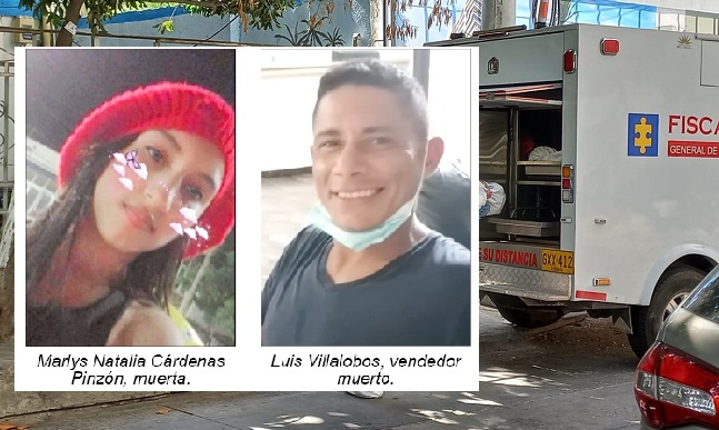 Los levantamientos de los cadáveres fueron llevados a cabo por personal de la Fiscalía de Santa Marra.