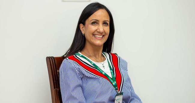 Luisa Aarón, vicepresidente financiera de la Sociedad Portuaria Regional Santa Marta.