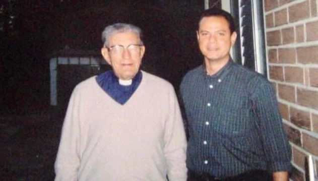 Monseñor José Mario Bacci junto a monseñor Eloy Tato Losada (†), quien descansó en la paz del Señor el 18 de enero de 2022. 