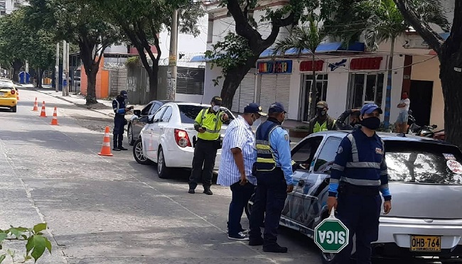Más de 2000 conductores en diferentes sectores han recibido pedagogía sobre educación vial.