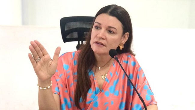 Ingrid Gómez, concejal del Distrito de Santa Marta.