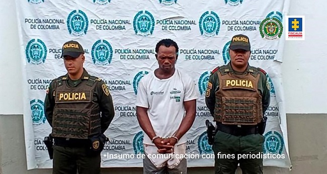 El implicado había sido capturado por personal de la Policía Nacional.