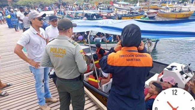 En articulación con la Policía de Turismo, la Armada de Colombia, la Dimar garantizó la seguridad en la navegación y de los visitantes en las playas.