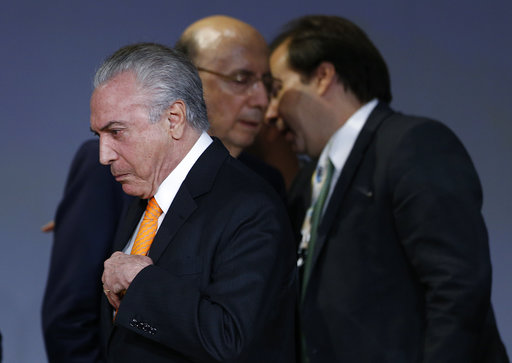 Presidente de Brasil Michel Temer