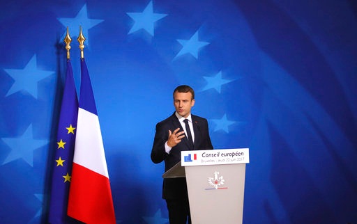 Presidente de Francia Emmanuel Macron