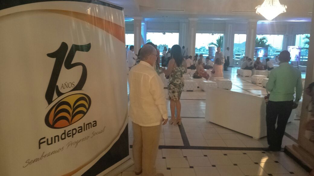 Coctel de celebración 15 años de FUNDEPALMA