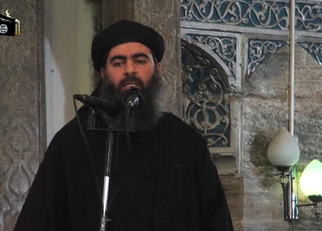 Abu Bakr al Bagdadi - foto: AFP