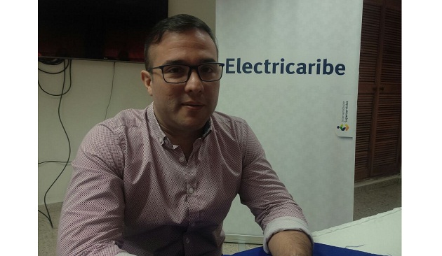 David De Marchena, gerente de Electricaribe en el Magdalena.