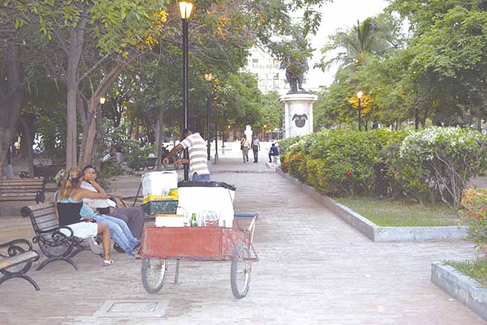 Foto: Parque Bolívar. Archivo. 