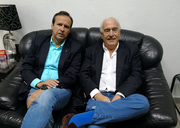 Jorge Quiroga y Andrés Pastrana 
