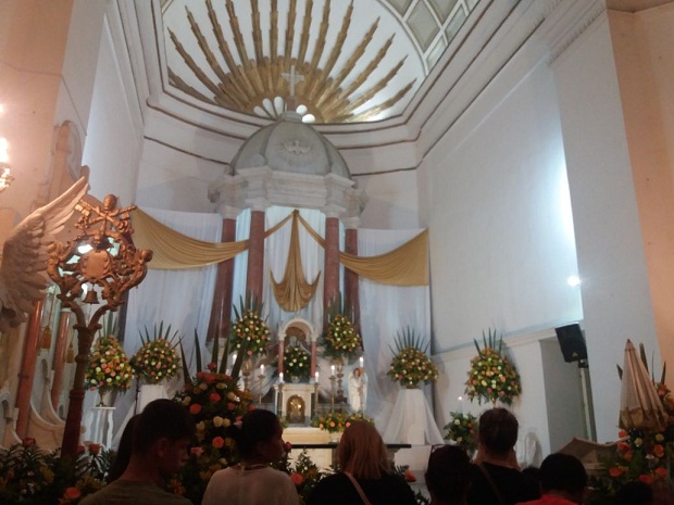Monumento al Santísimo en la Catedral Santa Marta. Foto: EL INFORMADOR