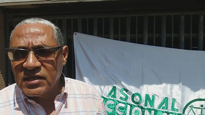 Ricardo López, presidente del sindicato de la rama judicial del Magdalena