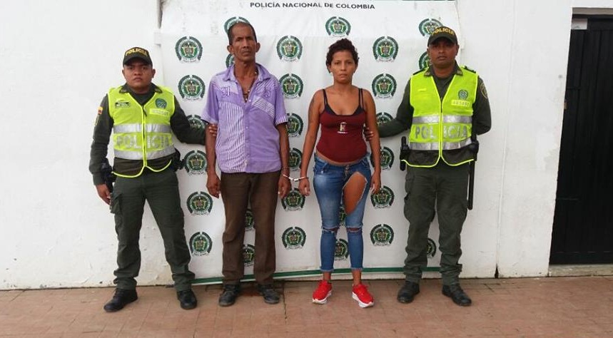  Kelly Venancio Hernández, fue capturada junto a su padre; en su poder tenían una camioneta robada. 