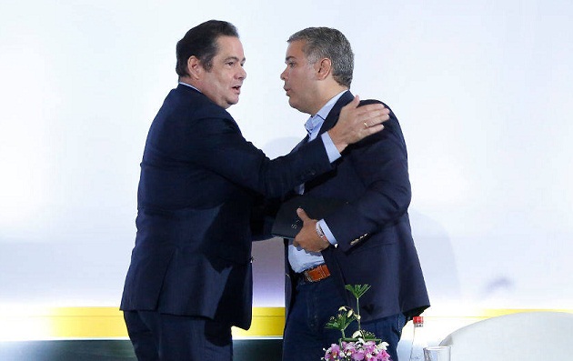 Germán Vargas Lleras e Iván Duque. Foto: Guillermo Torres/Semana