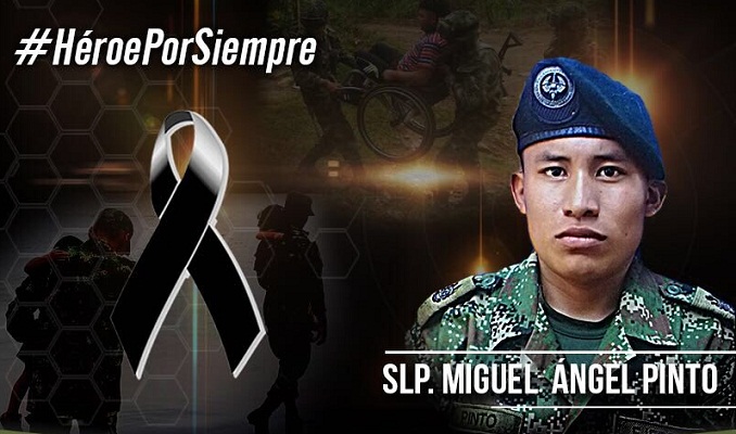 Foto tomada de Twitter Ejército Colombia