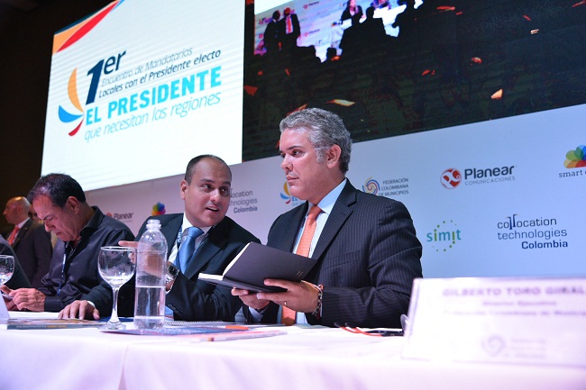 El presidente electo recalcó sus compromisos en seguridad, infraestructura, e inversión para las regiones