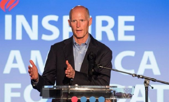 En la imagen, el gobernador de la Florida, Rick Scott. EFE/Archivo