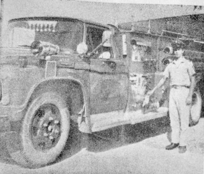 El 12 de febrero de 1960 se constituyó el Cuerpo de Bomberos de Santa Marta