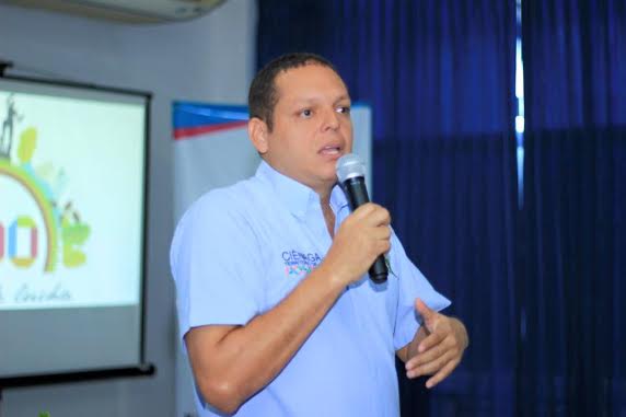 Edgardo Pérez, alcalde de Ciénaga