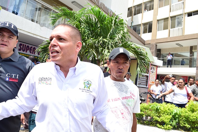 Edgardo Pérez Díaz, alcalde de Ciénaga